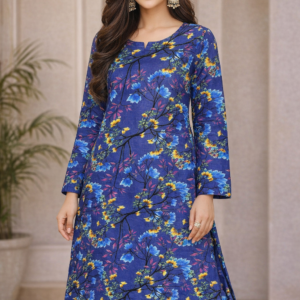 LADIES AL KARAM PRINTED LAWN SUIT-UNSTITCHED-2PIECE
